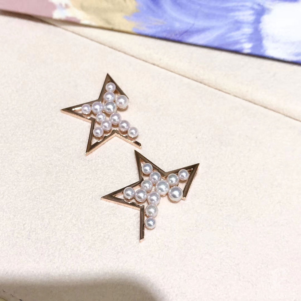 Miniature : Petite Signature — Starlight Baby Akoya Pearl Pendant
