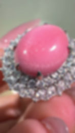 섬네일: Conchéa — Flamingo Solaris Convertible Conch Pearl Jewel — 10.26 ct