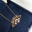 Thumbnail: Jādora — Fan Crest Baby Akoya Pearl Ruby Diamond Pendant