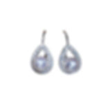 Lustre Arc — Aurora Akoya Pearl Diamond Teardrop Earrings