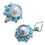 Thumbnail: Caelmare — Convertible South Sea Pearl Turquoise Diamond Ring Pendant