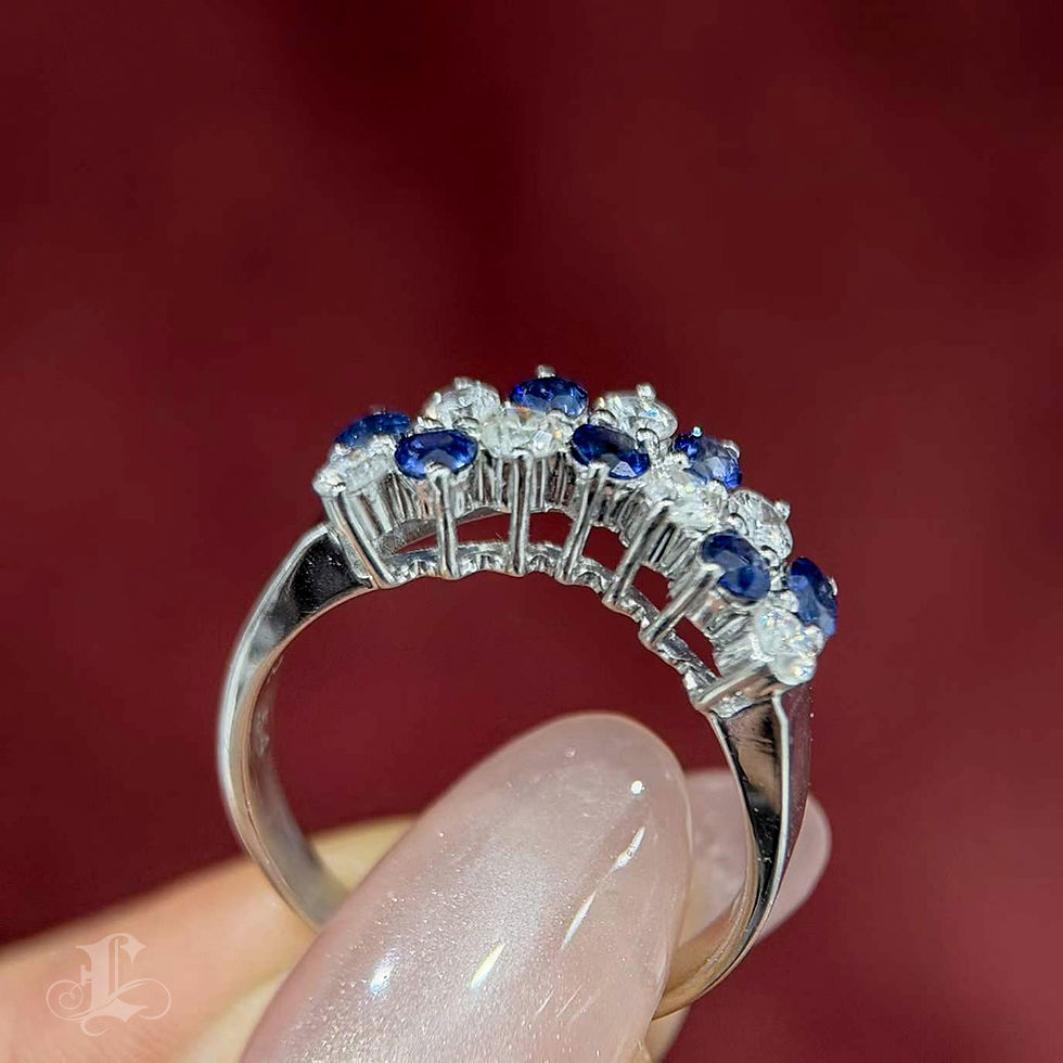 Miniatyrbild: Énigma — Royal Azure Diamond Symphony Ring