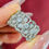 Miniaturbild: Énigma — 0.68ct Diamond Lace Pavilion Platinum Ring