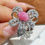 Miniaturbild: Conchéa — Platinum Conch Pearl & Diamond Bow Ring — 1.46ct