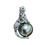 Прев'ю: Crown Radiance — Leopard Diamond Aurora Tahitian Pearl Statement Pendant