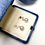 Miniaturbild: Petite Signature — Aurora Starlight Akoya Pearl & Diamond Earrings in 18K Gold