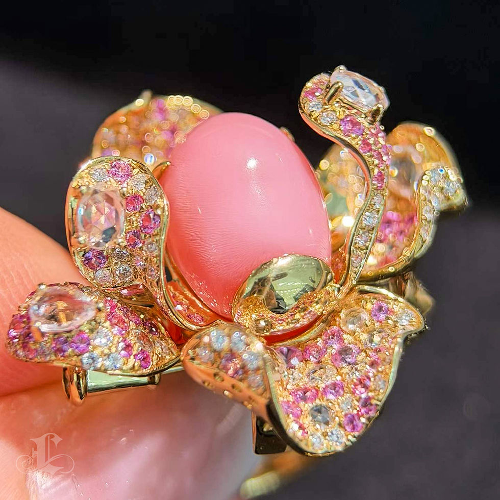 Miniatyrbild: Conchéa — Blooming Fortune Conch Pearl Convertible Jewel — 7.04 ct