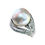 Thumbnail: Crown Radiance — South Sea Pearl Pavé Diamond Royal Ring
