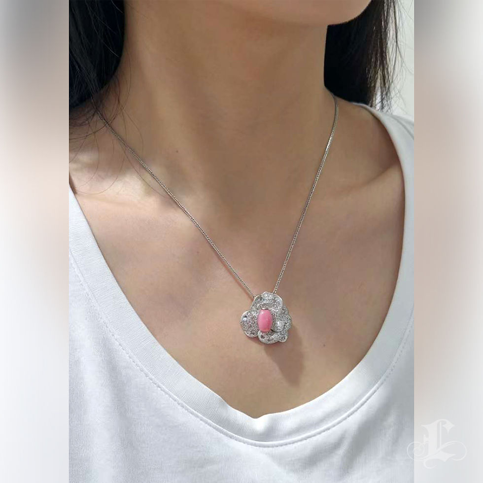 Miniatyrbild: Conchéa — Blooming Flame Convertible Conch Pearl Jewel — 3.61ct