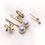 Miniatura: Petite Signature — Aurora Ribbon Convertible Akoya Pearl Earring Jackets
