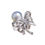 Miniaturbild: Crown Radiance — White South Sea Pearl Diamond Bow Ring