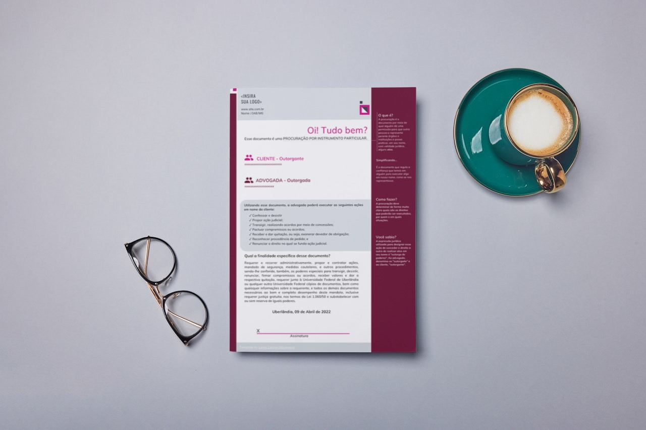 [Template] Procuração em visual law grátis - Download Grátis