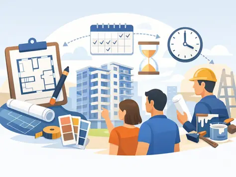 How to Plan HDB Renovation Timeline Right