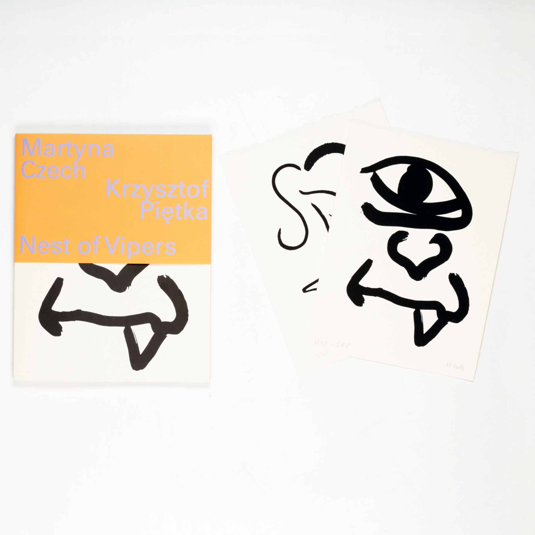 Limited edition "Żmijowisko" + 2 handmade serigraphs