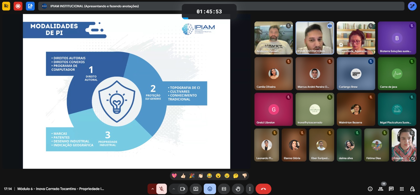Trilha Invertida no InovaCerrado: Gestão da Propriedade Intelectual como motor da bioeconomia