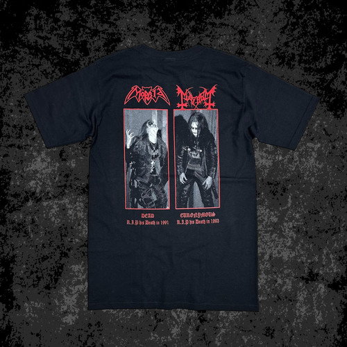 Mayhem/Morbid “Black Emperors” Tee | Black Zone