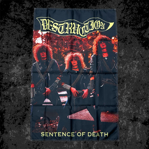 Destruction “Sentence Of Death” Banner | Black Zone