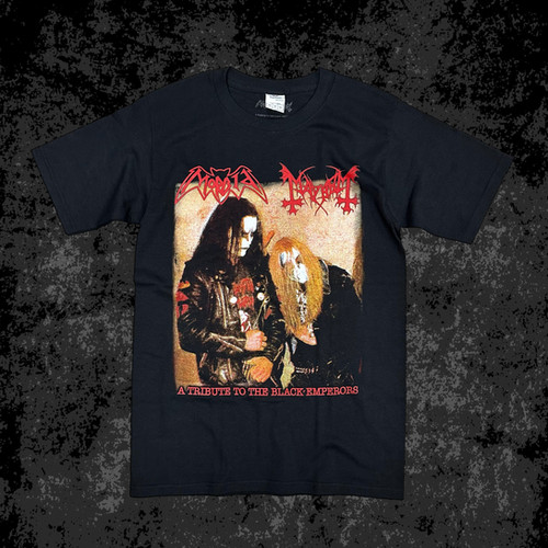 mayhem × morbid tシャツ　the black emperors Mayhem/Morbid “Black Emperors” Tee | Black Zone