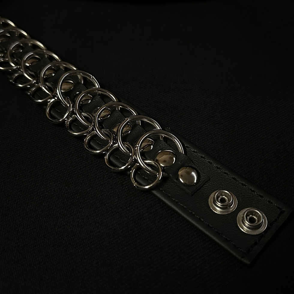 Thumbnail: 11 Ring Bondage Cuff