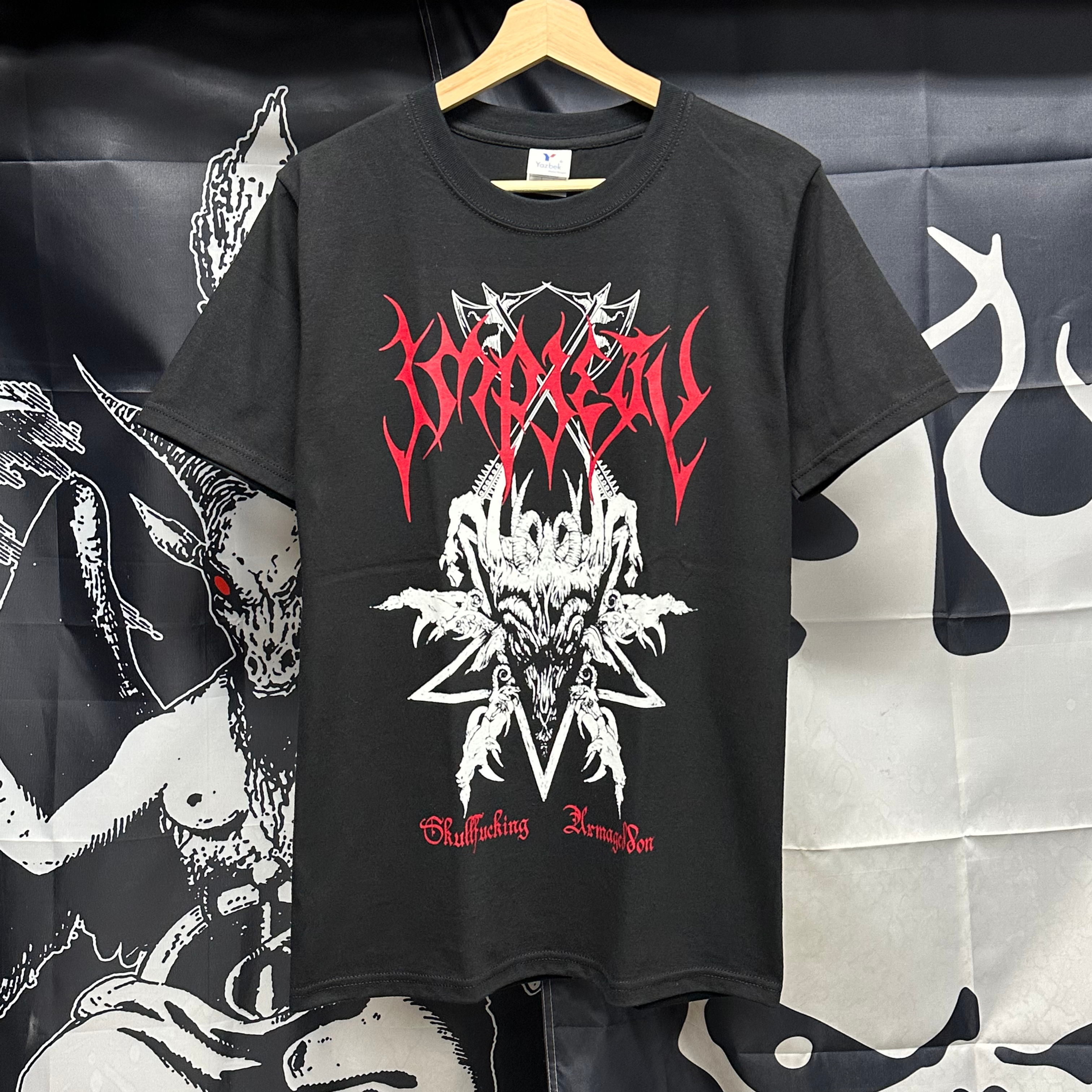 Impiety “Skullfucking Armageddon” Tee