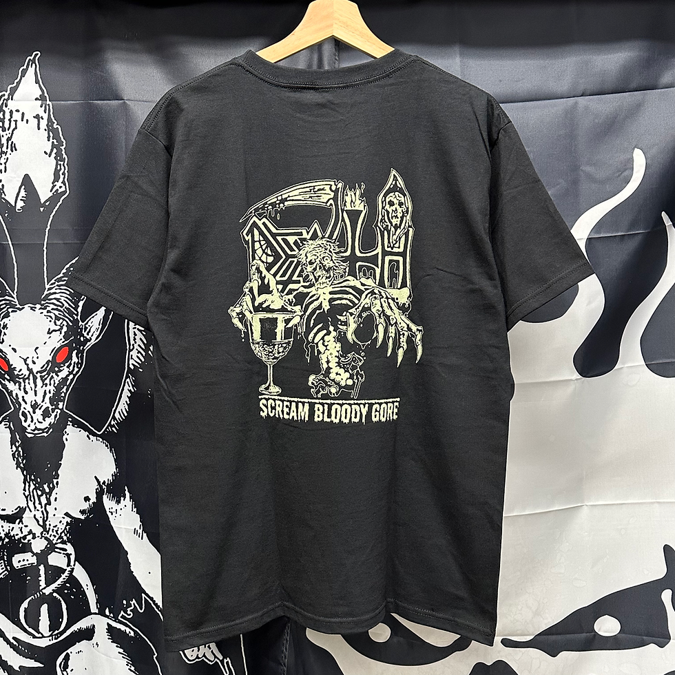 Thumbnail: Death “Scream Bloody Gore” Embroidered Tee