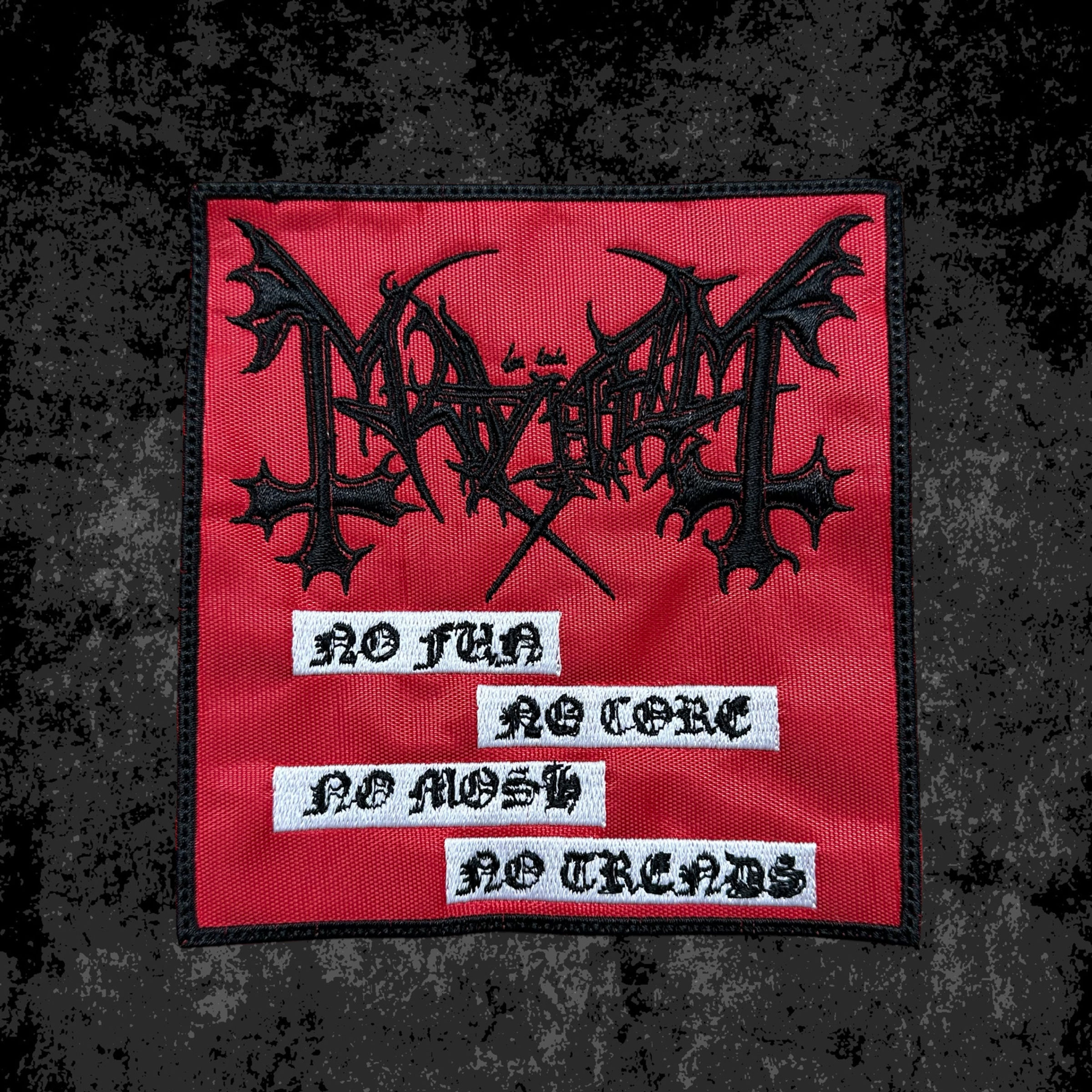 Mayhem “Death Crush” Patch