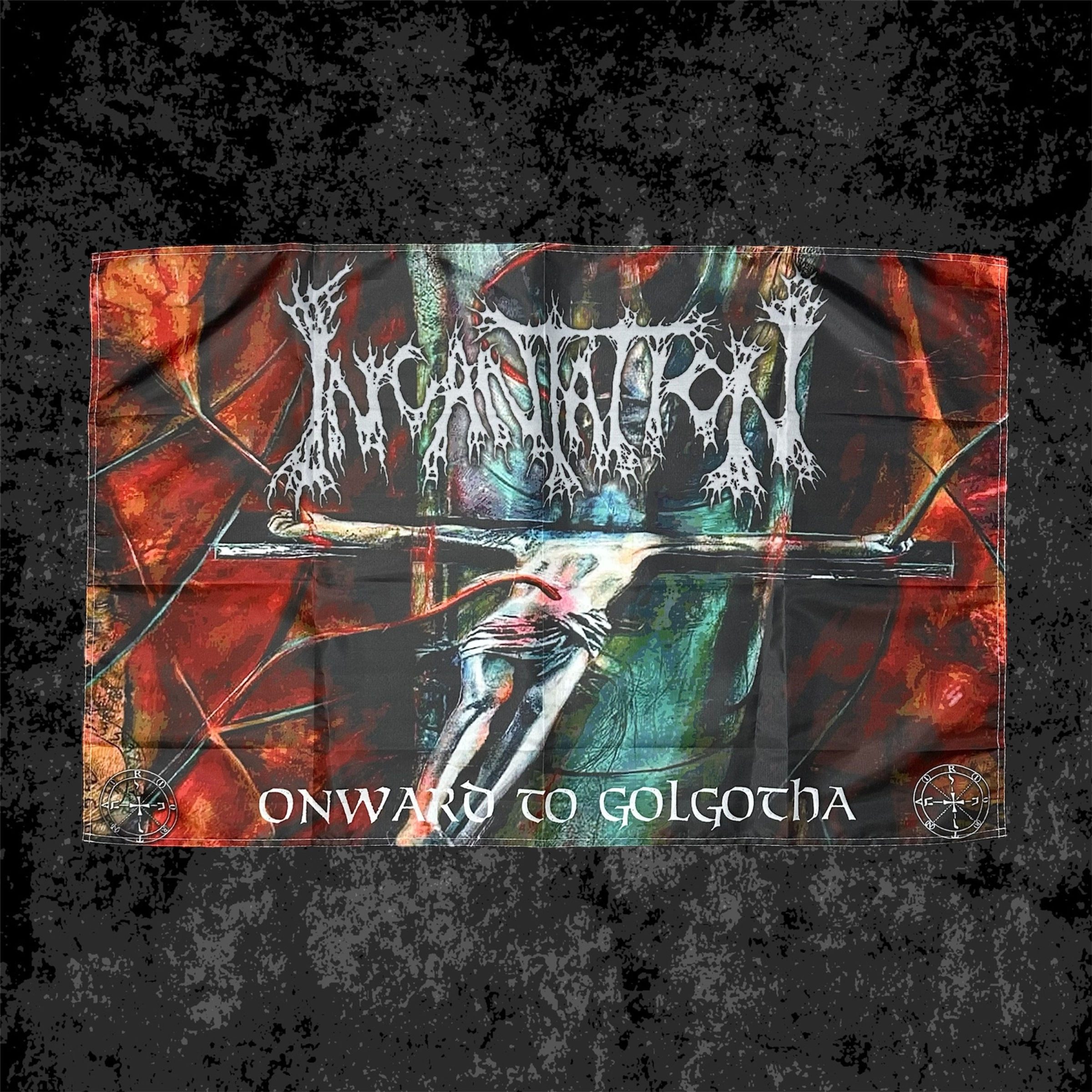 Incantation “Golgotha” Banner 