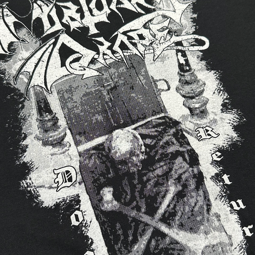 Mortuary Drape “Doom Return” Tee | Black Zone