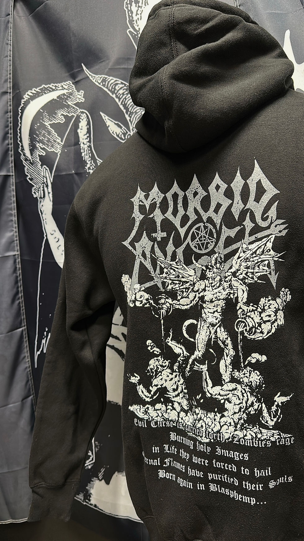 Thumbnail: Morbid Angel “Thy Kingdom Come” Hoodie