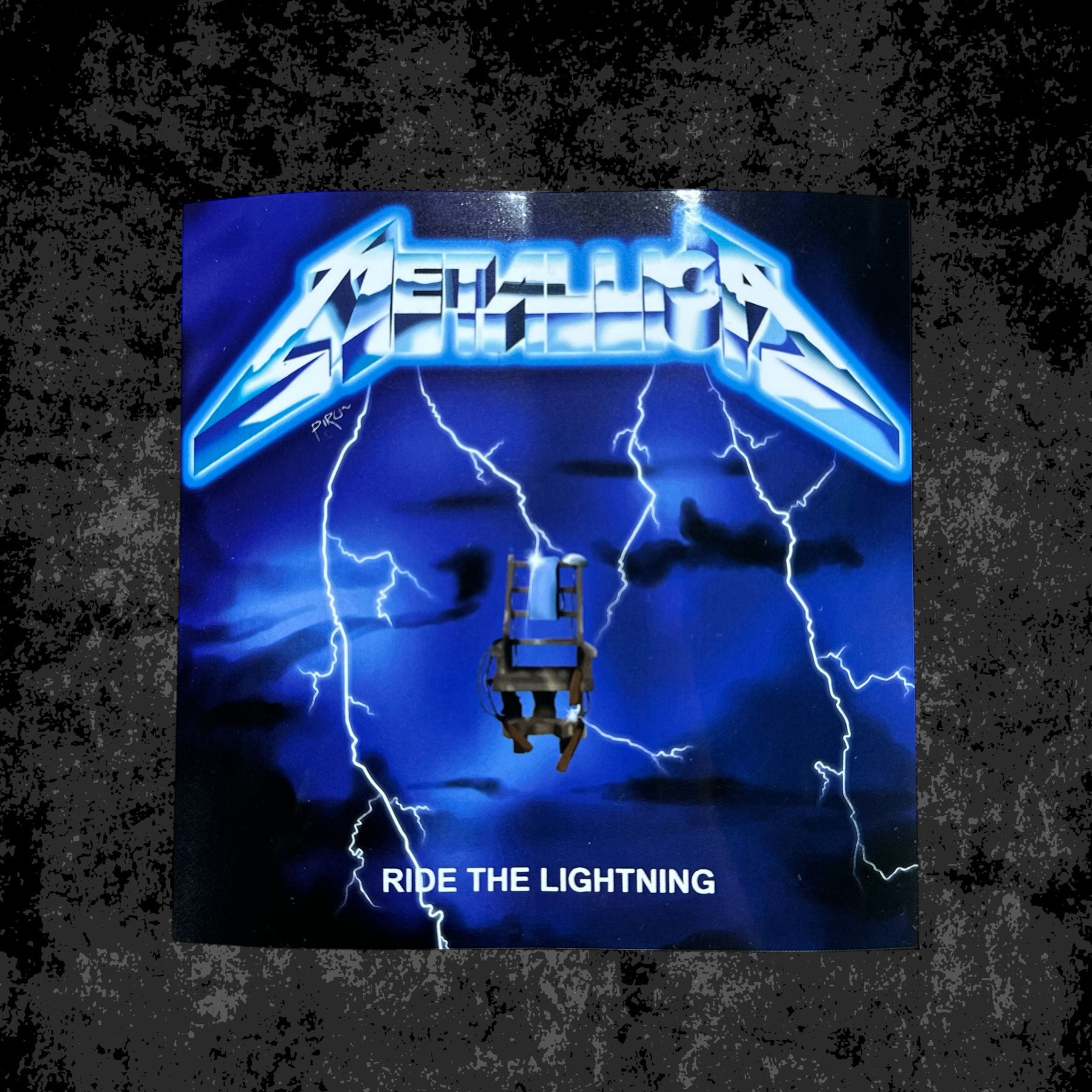 Metallica “Lightning” Sticker