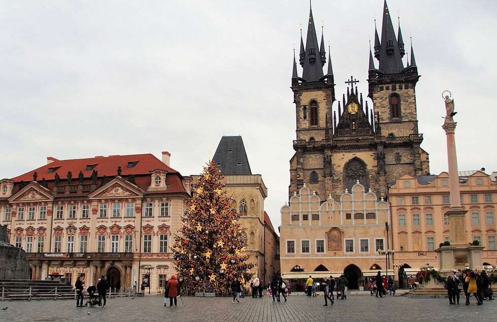Předvánoční Praha