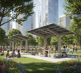 Harmony environment where people and technology live together