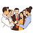 icon for professional collaborative team work