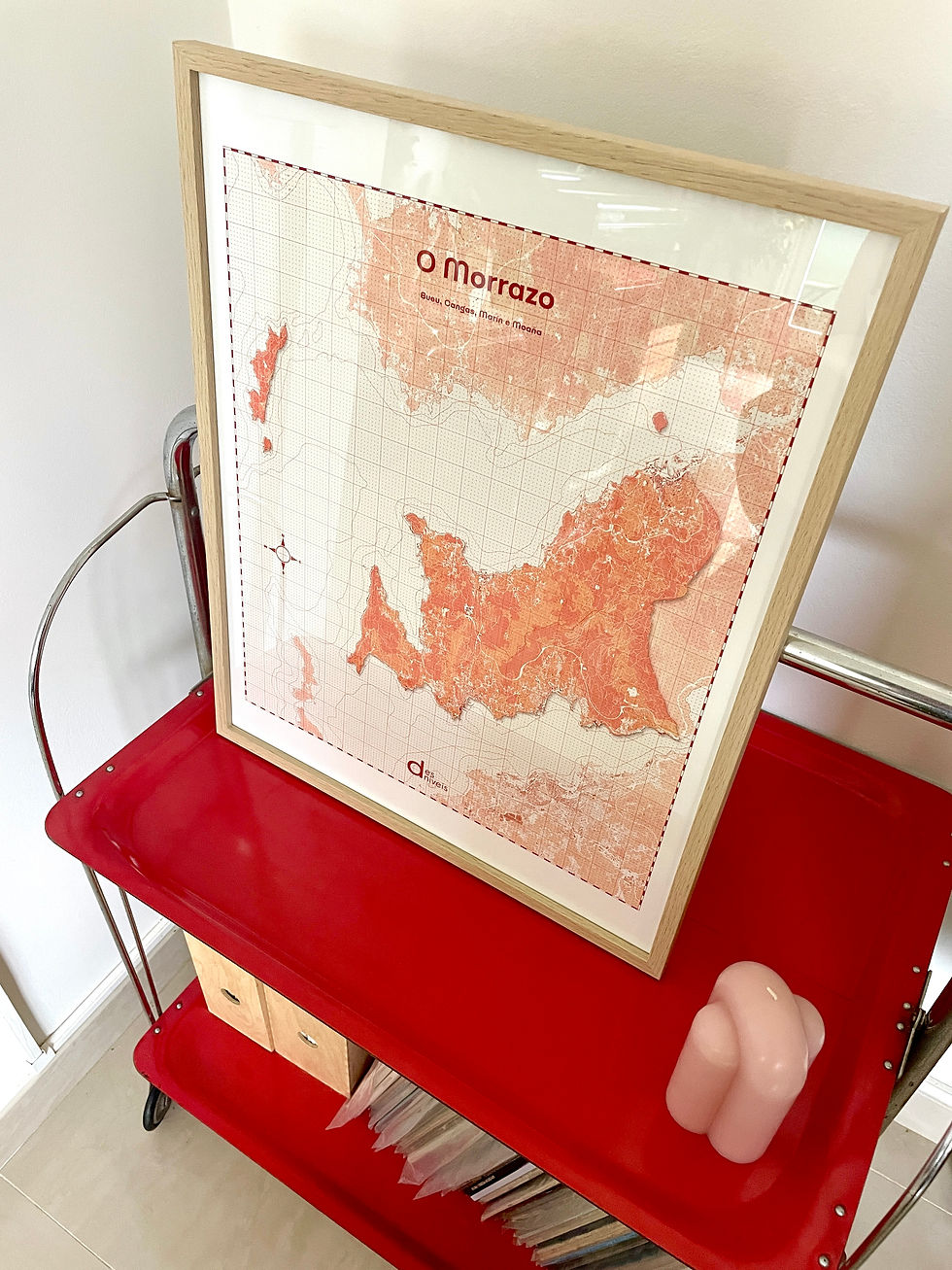 Thumbnail: Mapas personalizados - comarcas galegas