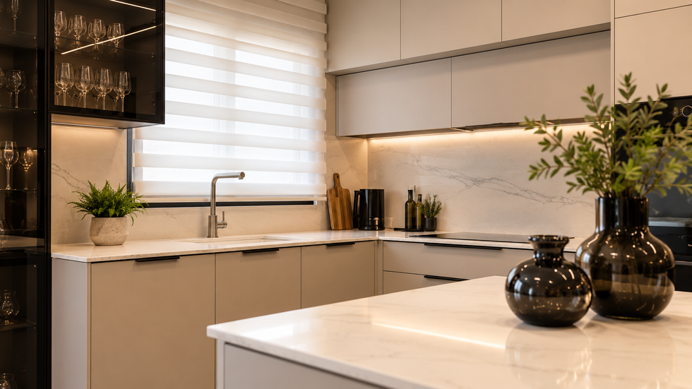 oakow kitchen Soft Taupe