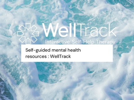 Self-guided Mental Health Resources: WellTrack