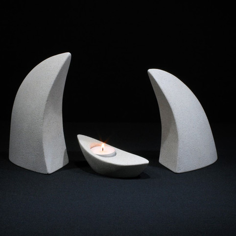 Sculpture, nativity abstract
