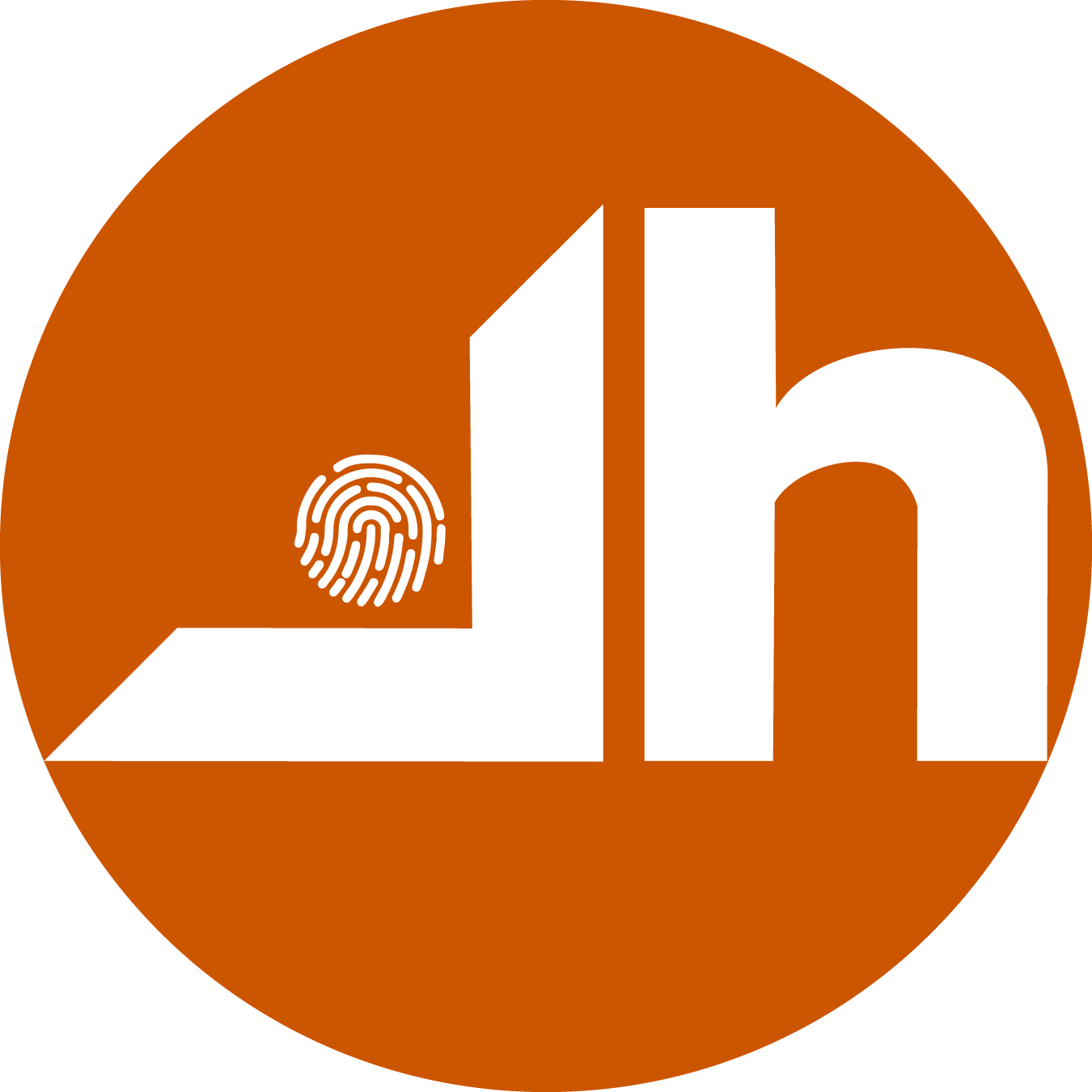 VerifiedHuman™ Label orange with white letters