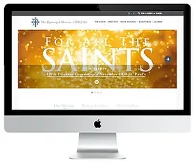 Website design for Episcopal Diocese of Dallas