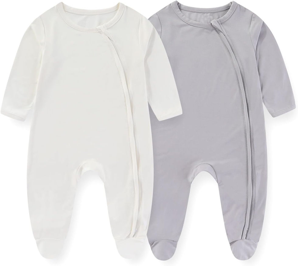 Thumbnail: Unisex Rayon Bamboo Solid Color Fashion Boys Shoes Bodysuit Baby Clothes Comfort