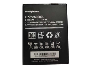 2000mAh BLU C775850200L Smartphone Akku passend für BLU C775850200L