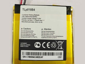 1500mAh/6.84WH 3.8V/4.35V TLP018B4 Akku für TCL OT-6030 6030d 7024 TLP018B4 Batterien