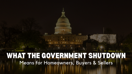 Government Shutdown, real estate