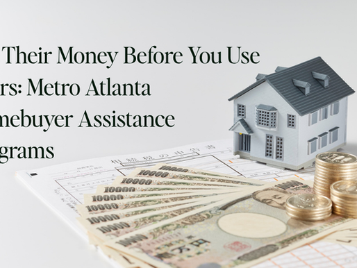 Image of a house on paper with money