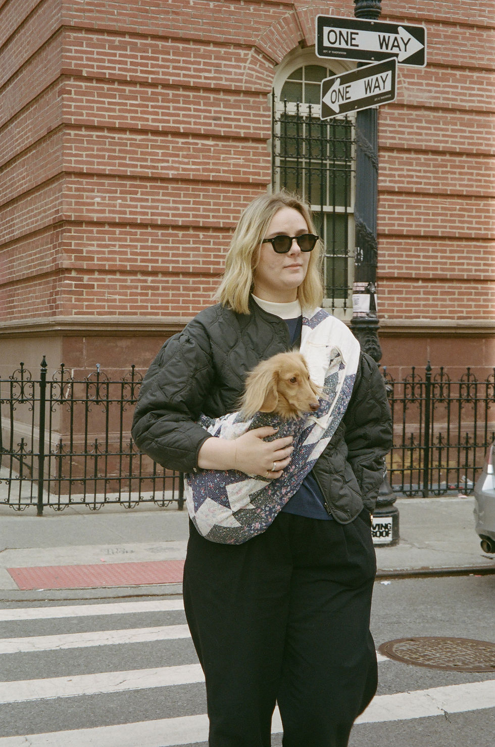 Thumbnail: quilted pet sling