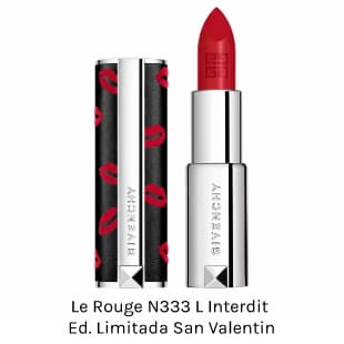 GIVENCHY LE ROUGE. Barra de labios de textura semi mate que aporta cuidado y protección a los labios.