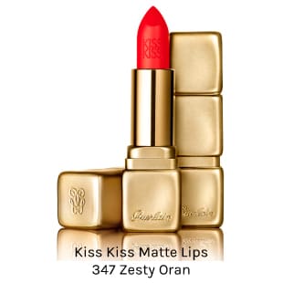GUERLAIN KISS KISS MATTE LIPS. Barra de labios efecto mate que aporta oomfort e hidratación a los labios con tonos intensos.