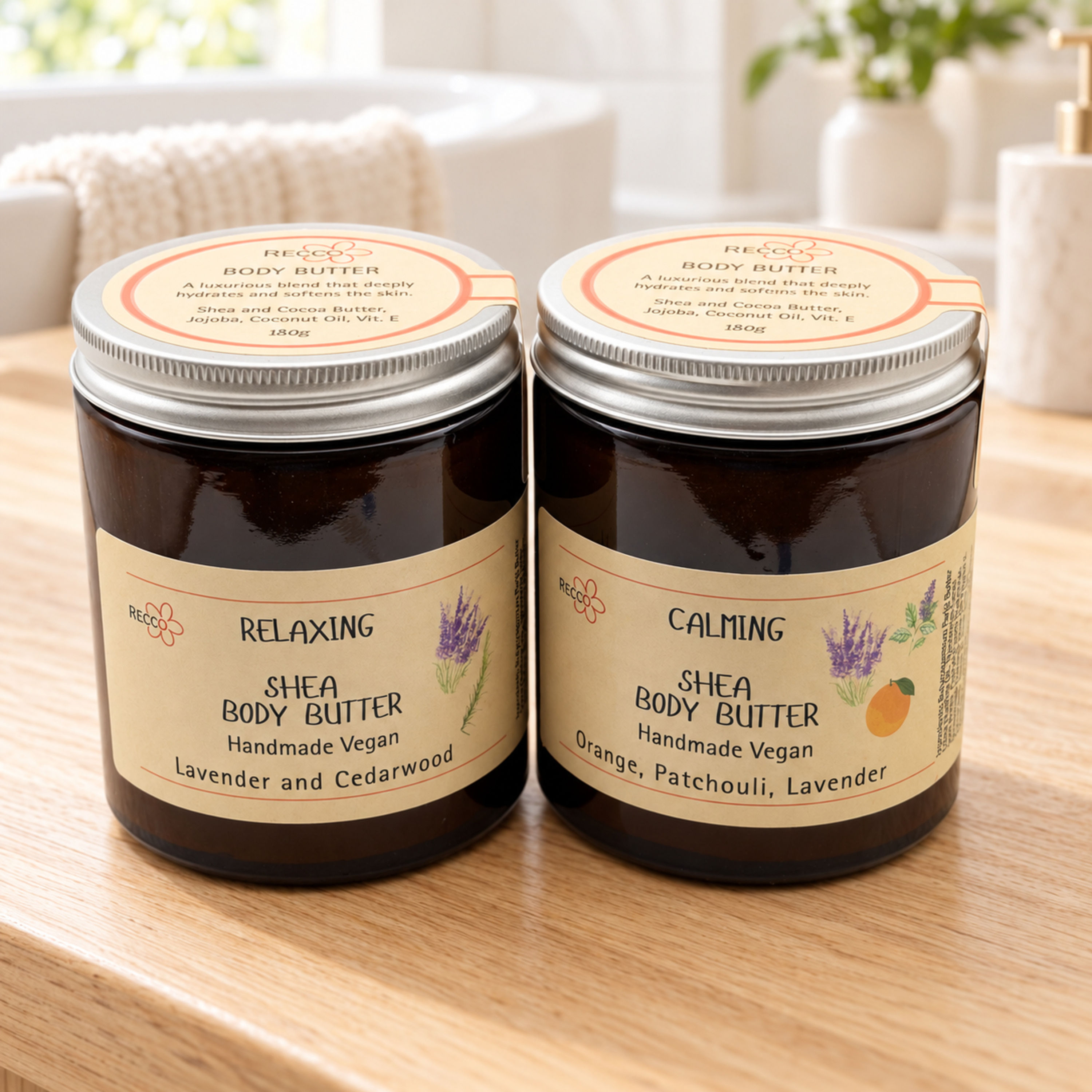 Shea Body Butter - essential oils variants