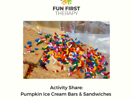 Pumpkin Ice Cream Bars & Sandwiches
