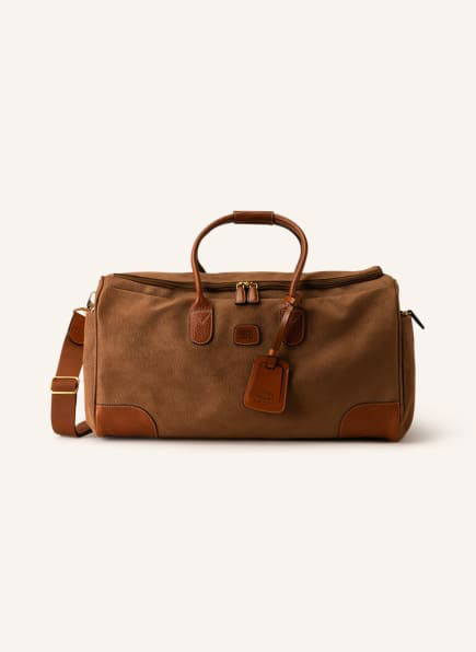 Braune Reisetasche für die Flitterwochen